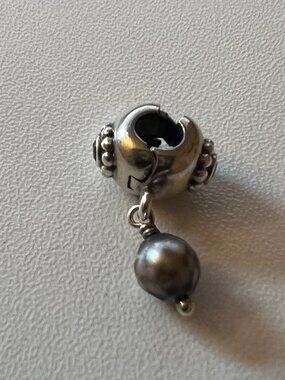 Pandora Clip‑On Dangle Charm – Sterling Silver S925 ALE